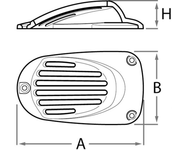 Guidi Rejilla Bronce Serie Manta