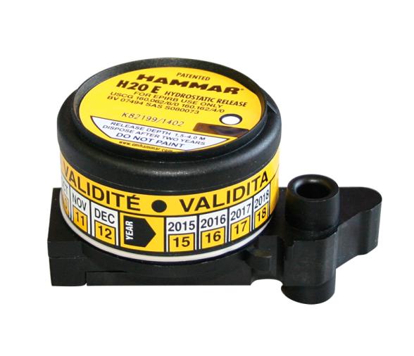 Hammar H20 Unidad de Zafa Hidrostatica para EPIRB