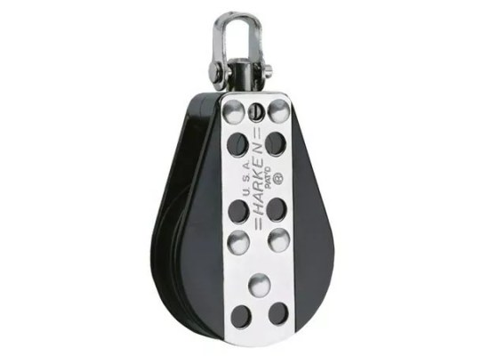 Harken 005 Polea de 3" con giratoria