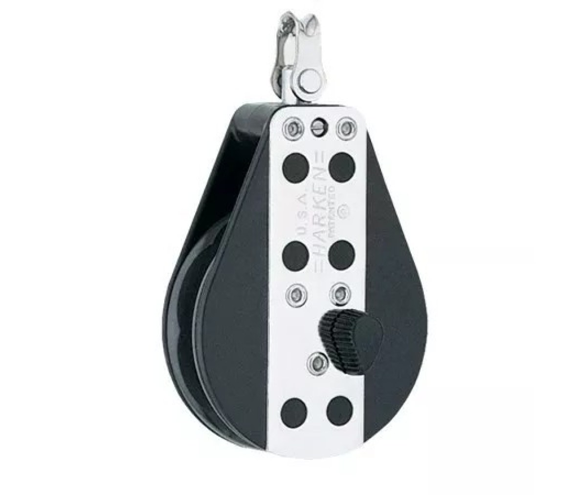Harken 009 Polea de violín Hexaratchet 3" con roldana
