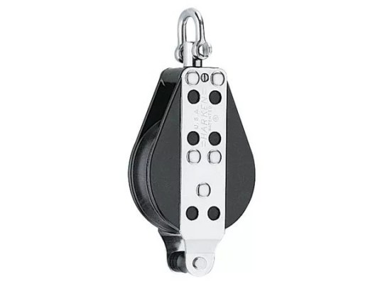 Harken 012 Polea 3" giratoria con gaza reforzada