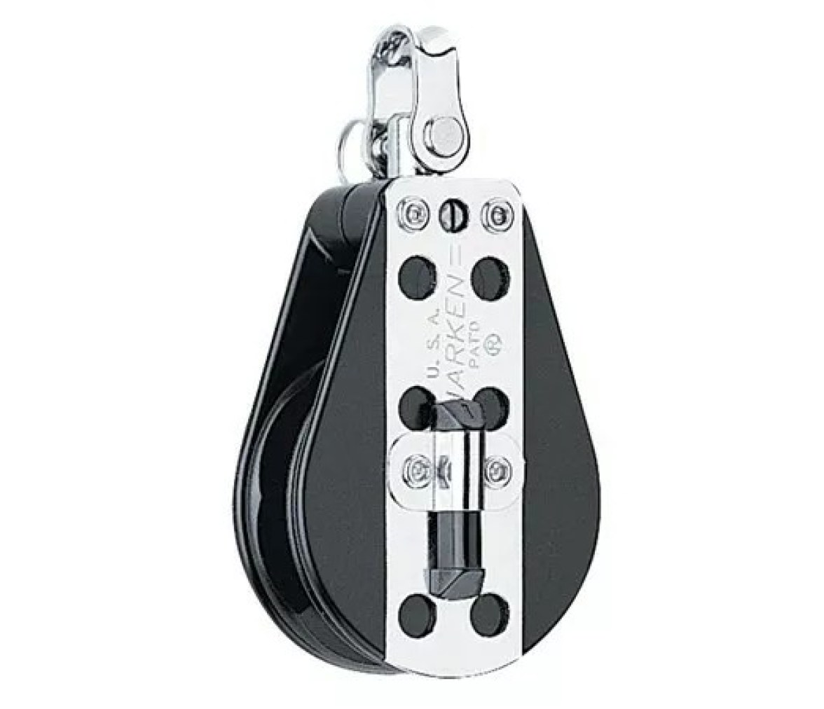 Harken 019 Polea Hexaratchet de 2.25" con roldana giratoria