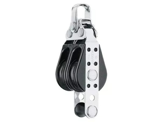 Harken 085 Polea doble 29 mm con gaza