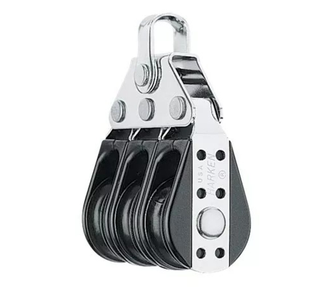 Harken 086 Triple polea de bola de 29 mm
