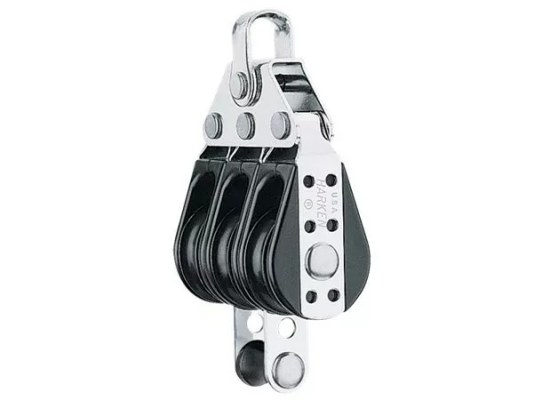 Harken 087 Polea triple 29 mm con gaza