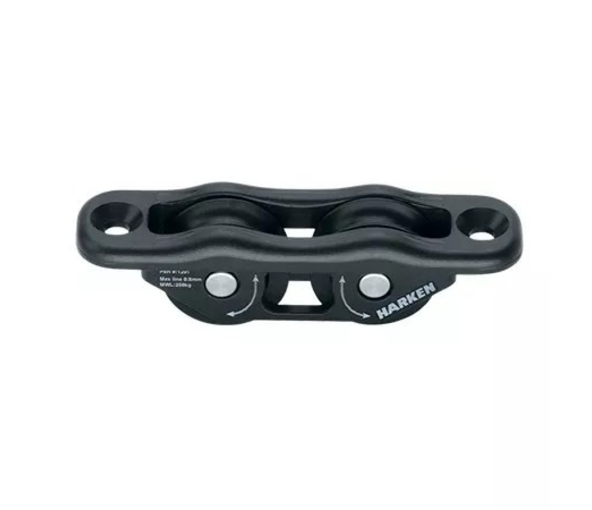 Harken 1201 Polea de reenvío doble salida Protexit 30 mm