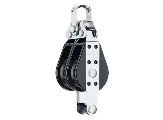 Harken 128 Polea doble Big Bullet 38 mm con gaza