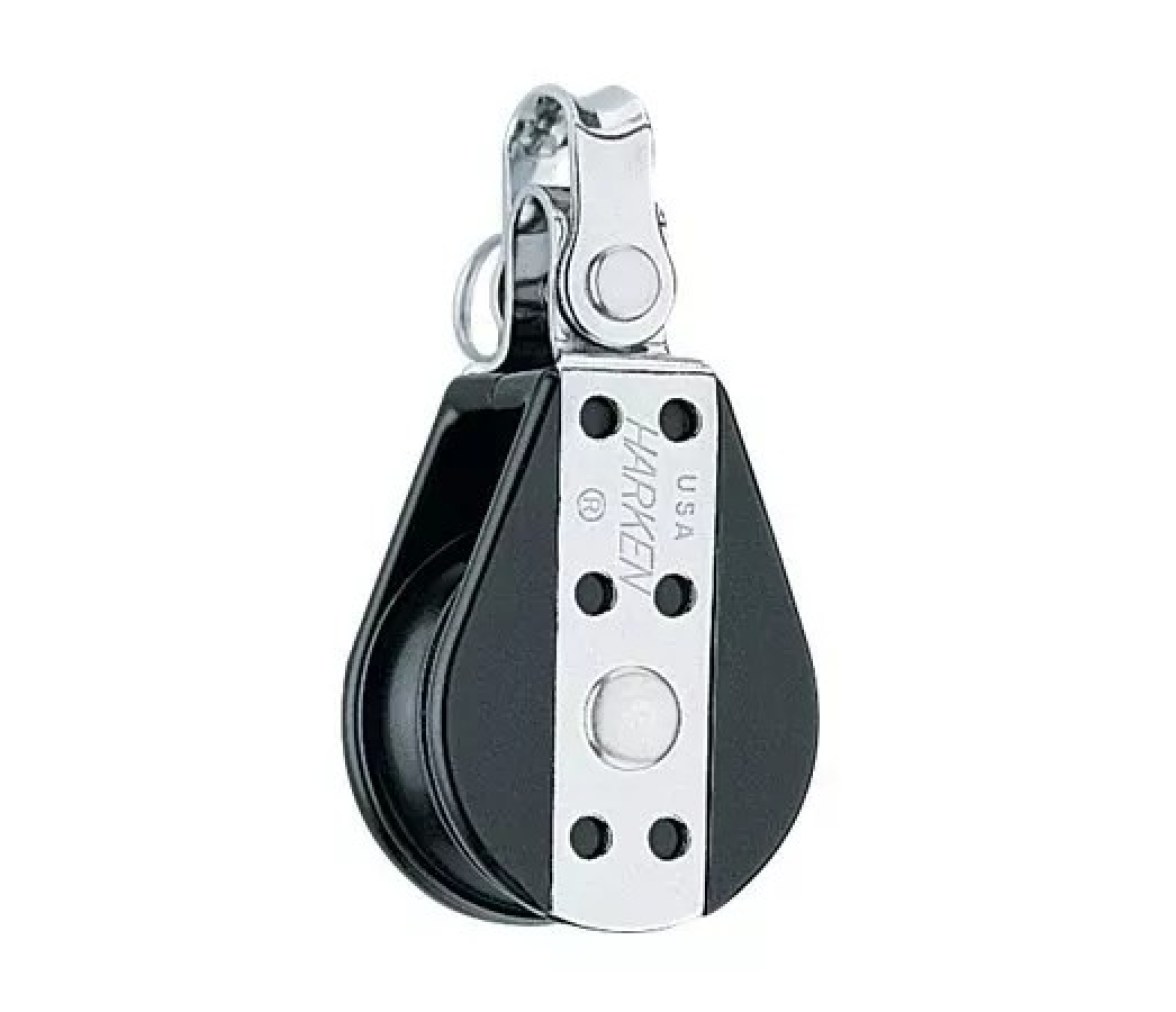 Harken 146 Polea Big Bullet Block 38 mm con grillete