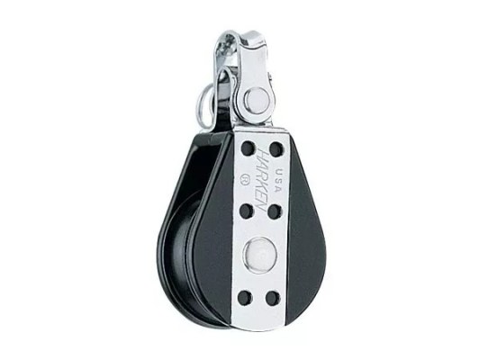 Harken 146 Polea Big Bullet Block 38 mm con grillete