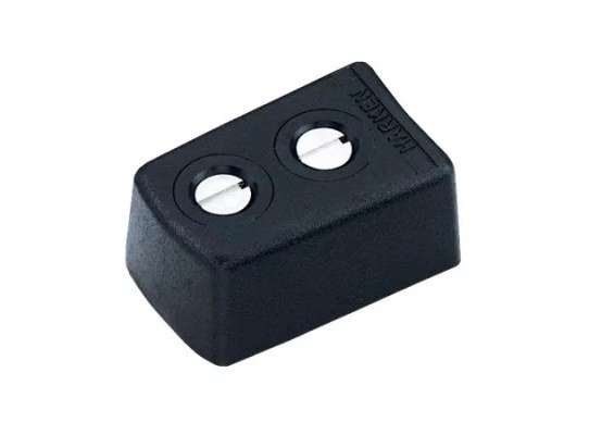 Harken 1522 Tope de pasador 27 mm bajo, set de 2