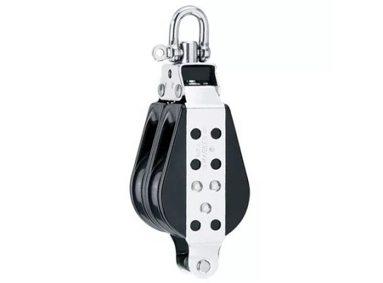 Harken 1545 Polea doble 76 mm con gaza