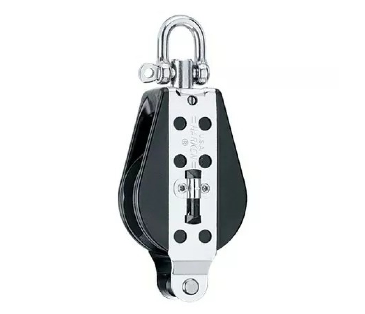 Harken 1550 Polea Hexaratchet 76 mm con gaza