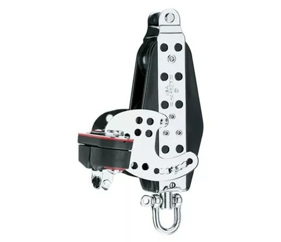 Harken 1564 Polea de violín 76 mm con gaza y mordaza de levas