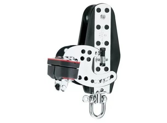 Harken 1565 Polea de violín Hexaratchet con mordaza de levas 76 mm
