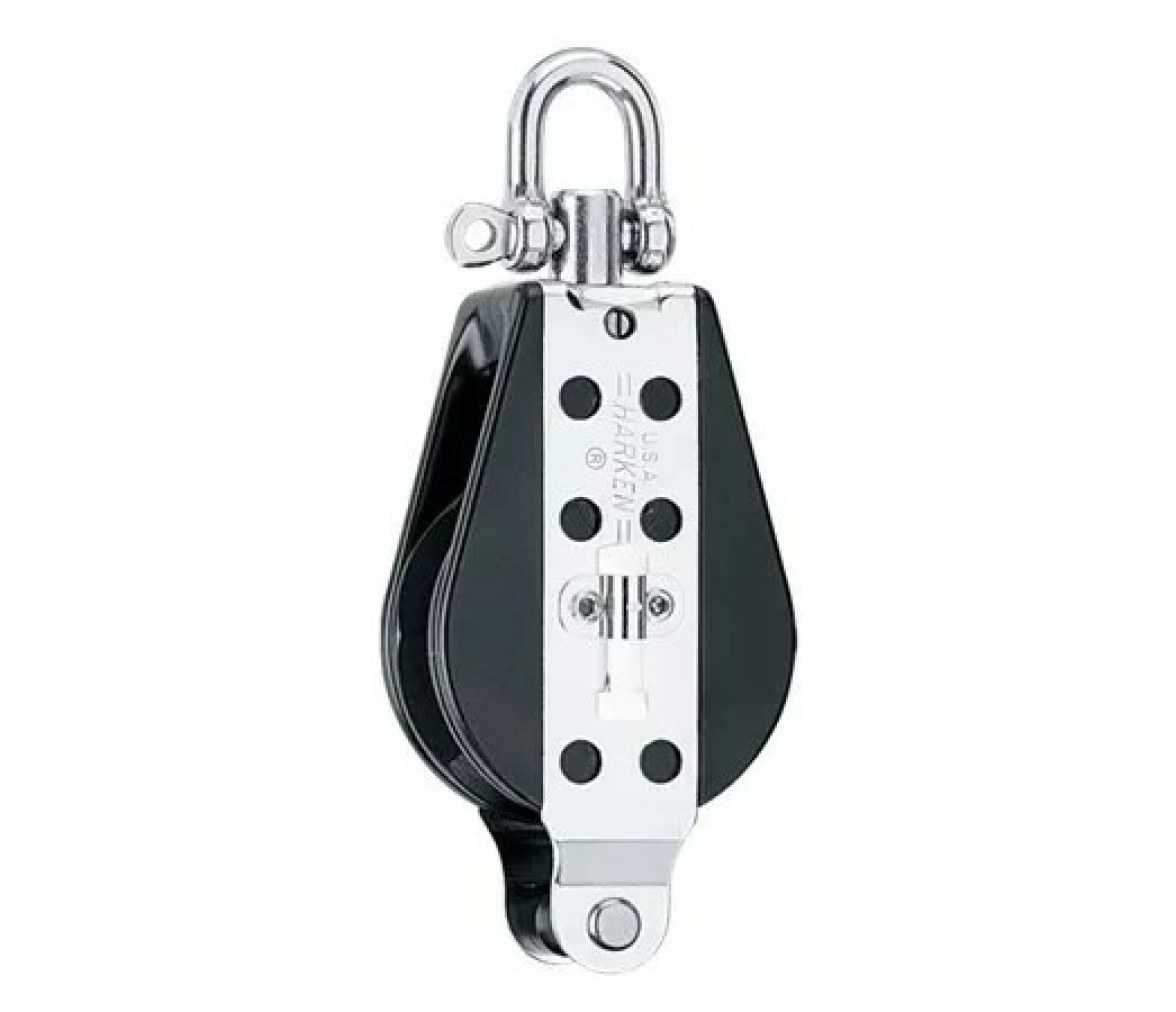 Harken 1572 Polea Hexaratchet 76 mm con gaza