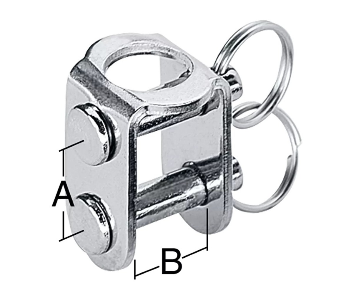 Harken 1598 Adaptador U inox 8 mm
