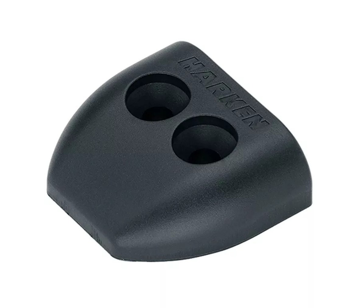 Harken 1606 Tope de pasador 27 mm anti-cabo haz bajo, juego 2
