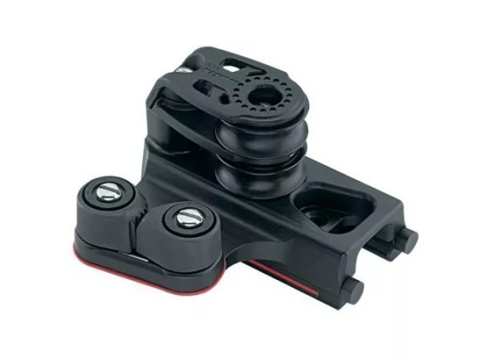 Harken 1633 Mordaza de levas End Control 27 mm doble roldana