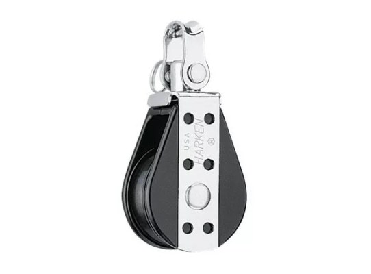 Harken 166 Polea Bullet 29 mm con roldana giratoria