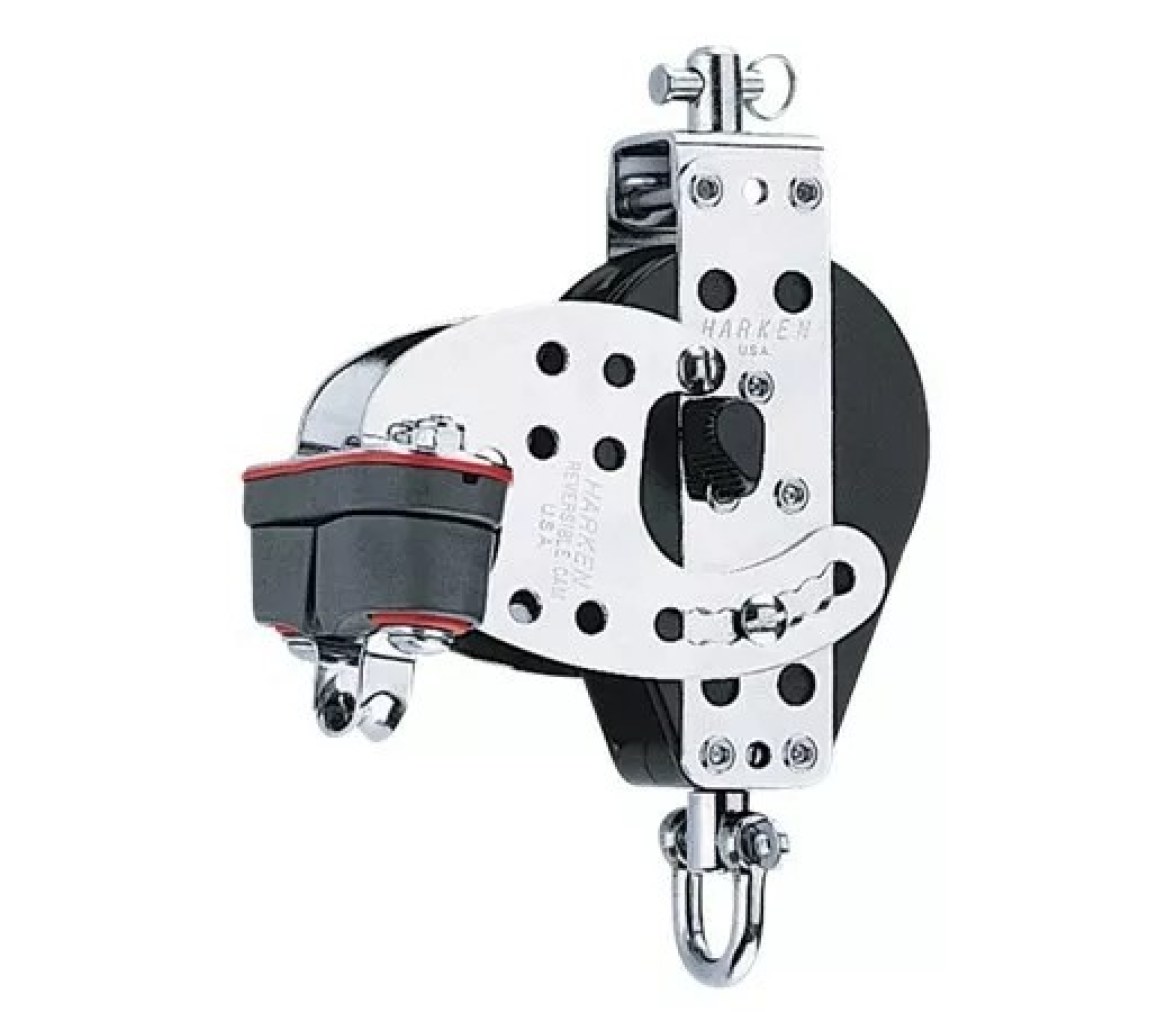 Harken 170 Polea base Hexa-Cat 3" con leva