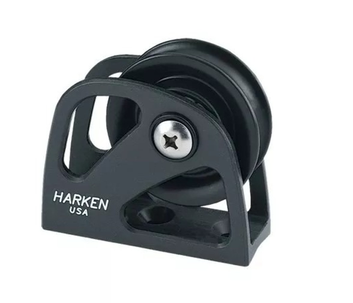 Harken 1990 Polea de pie de aluminio de 76 mm