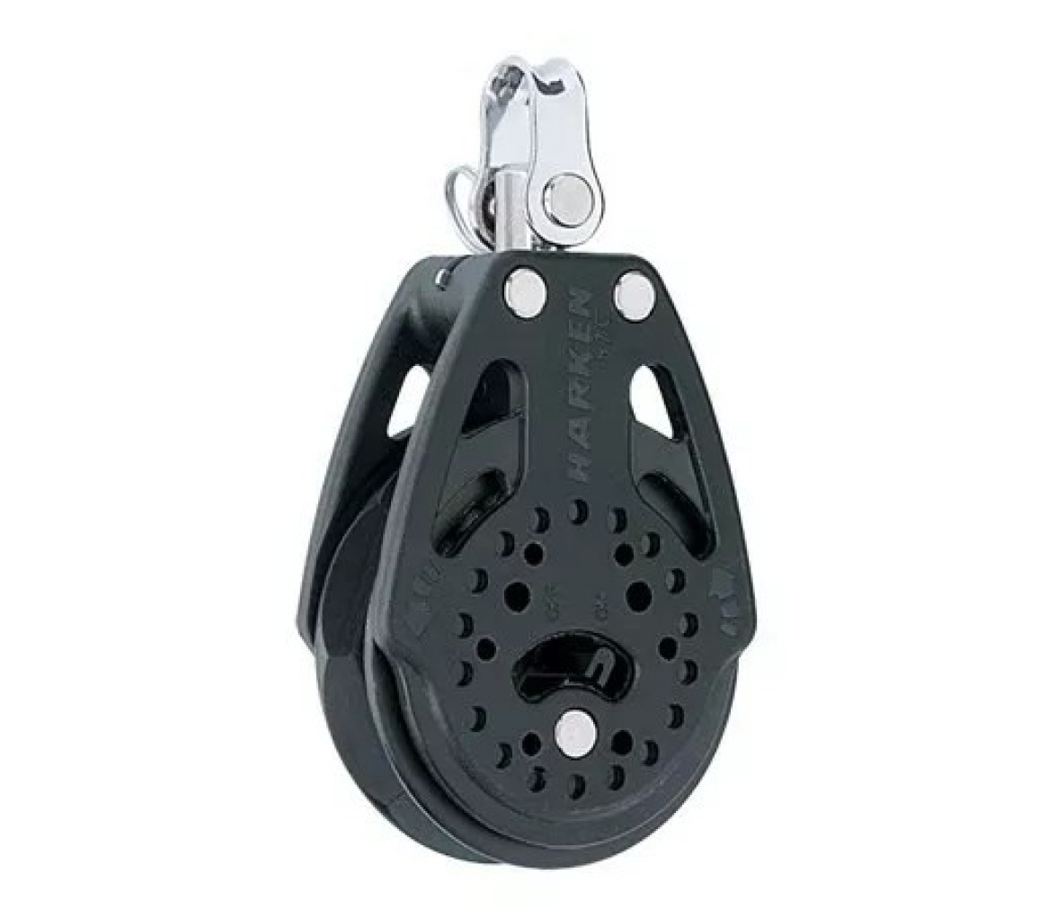 Harken 2135 Polea de violín con carraca y giratoria 57 mm