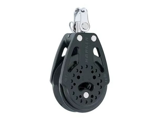 Harken 2135 Polea de violín con carraca y giratoria 57 mm