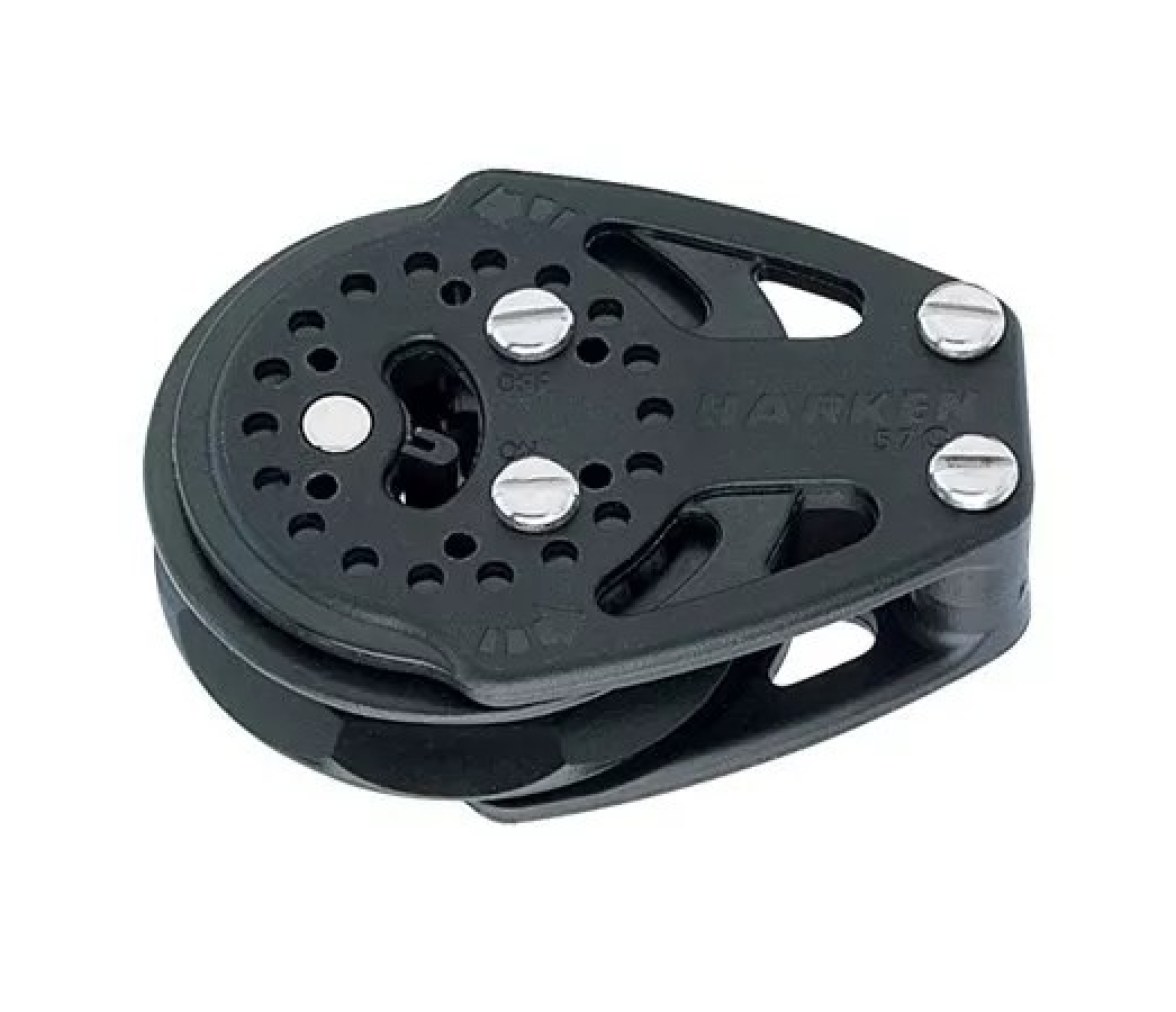 Harken 2137 Polea de costado con carraca de 57 mm