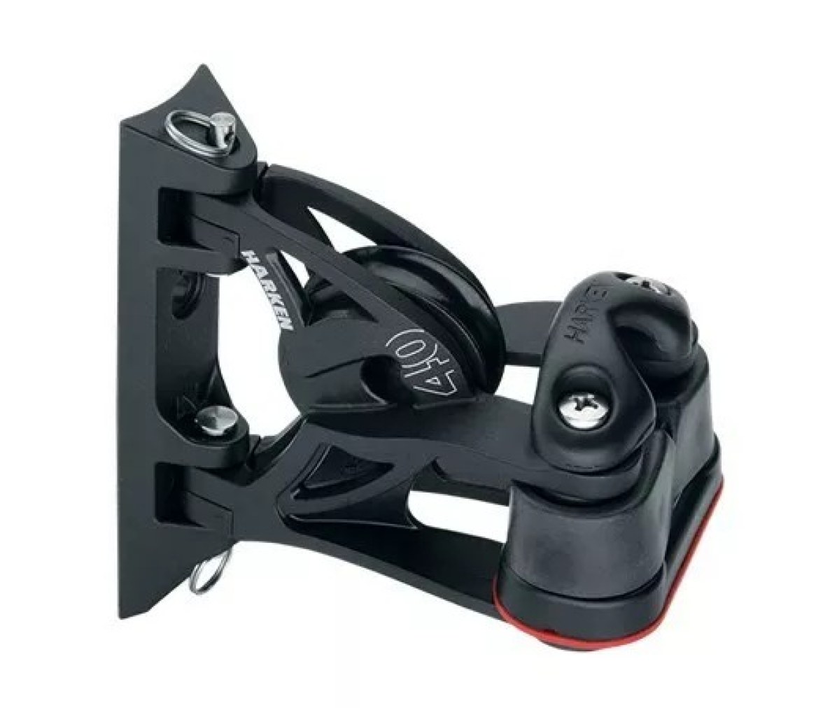 Harken 2157 Polea de reenvío pivote 40 mm con mordaza Carbo-Cam