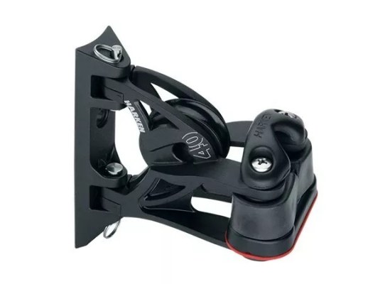 Harken 2157 Polea de reenvío pivote 40 mm con mordaza Carbo-Cam