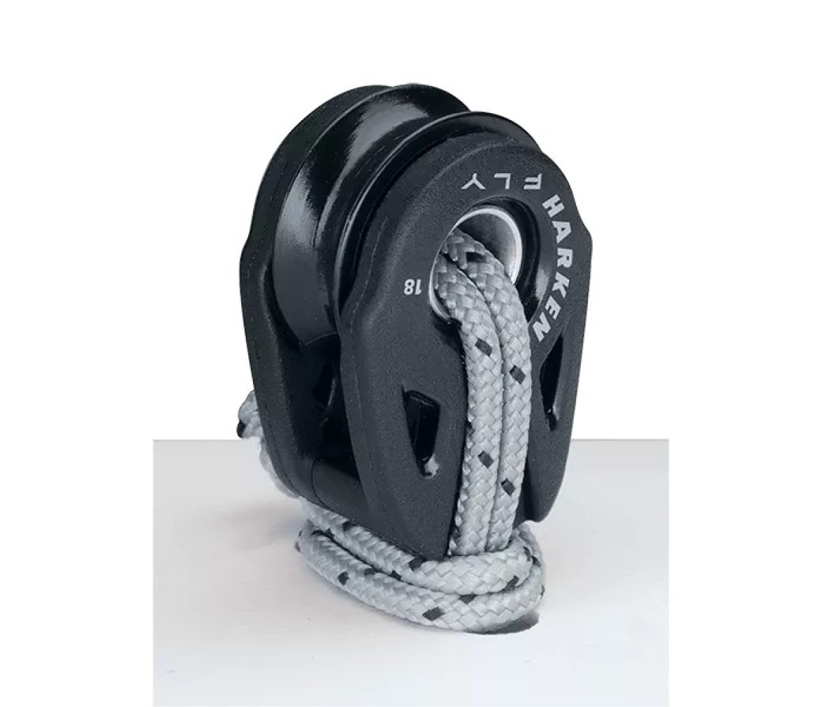 Harken 2161 Polea Fly Soft Attach 18 mm estrecha