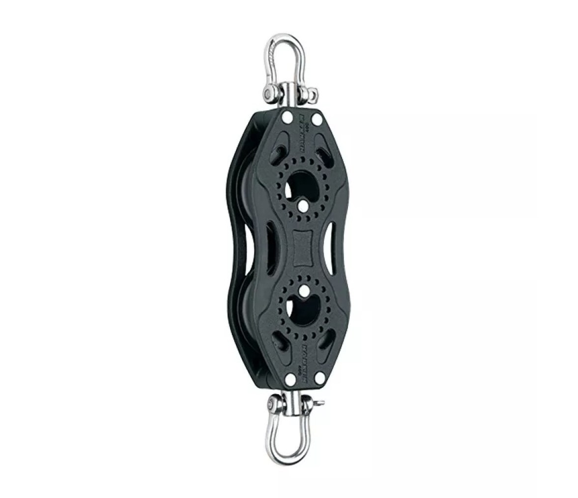 Harken 2184 Polea de pesca doble roldana 40 mm