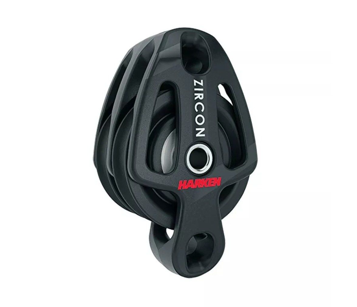 Harken 2188 Polea doble Zircon 29 mm con gaza
