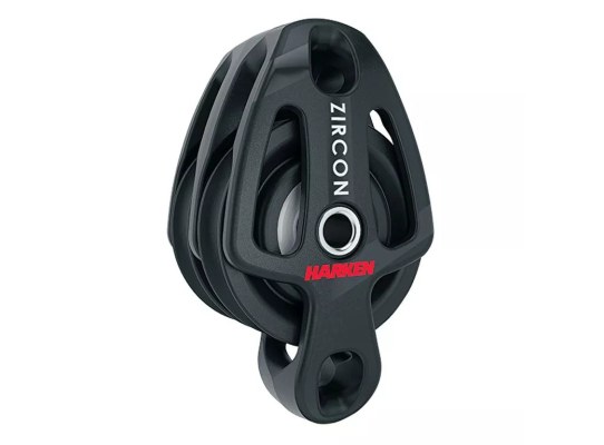 Harken 2198 Polea doble Zircon 57 mm con gaza