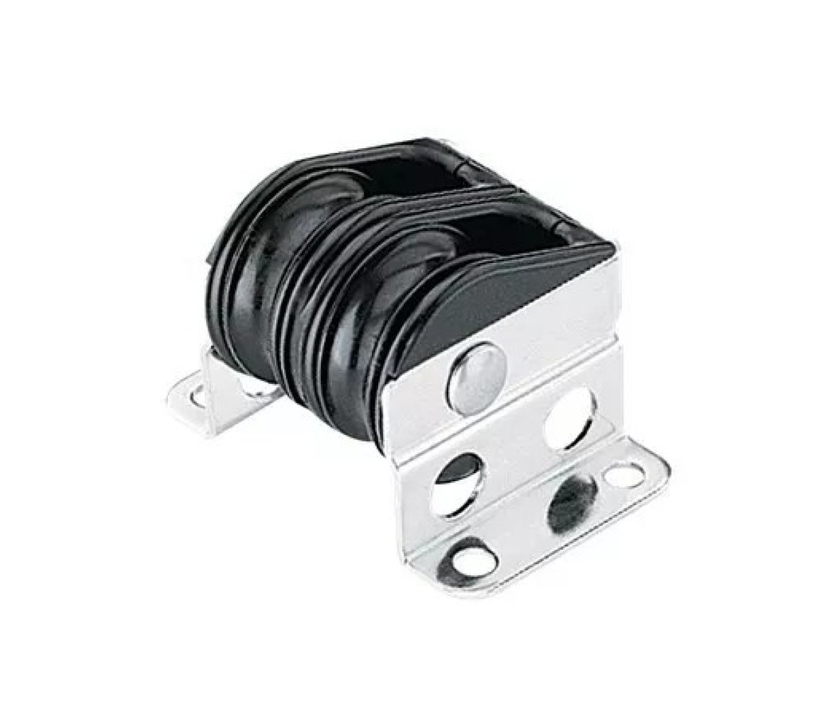 Harken 220 Polea de reenvío doble vertical Bullet 29 mm