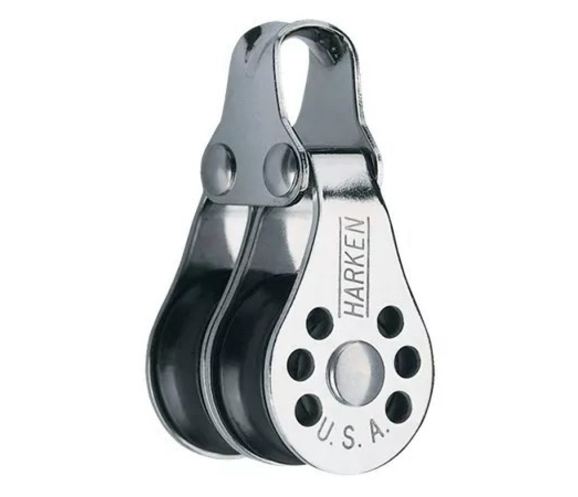 Harken 226 Polea doble de 22 mm