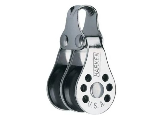 Harken 226 Polea doble de 22 mm