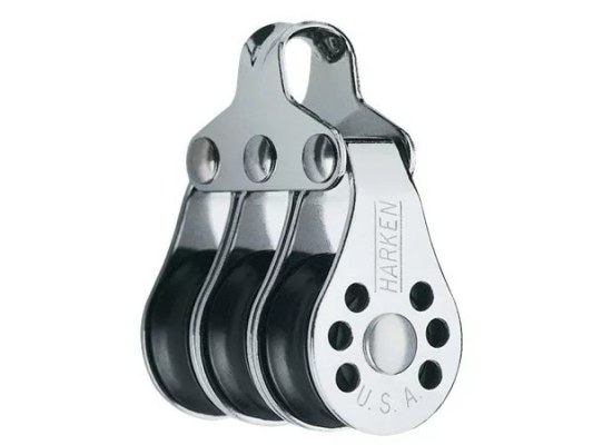 Harken 228 Polea triple de 22 mm
