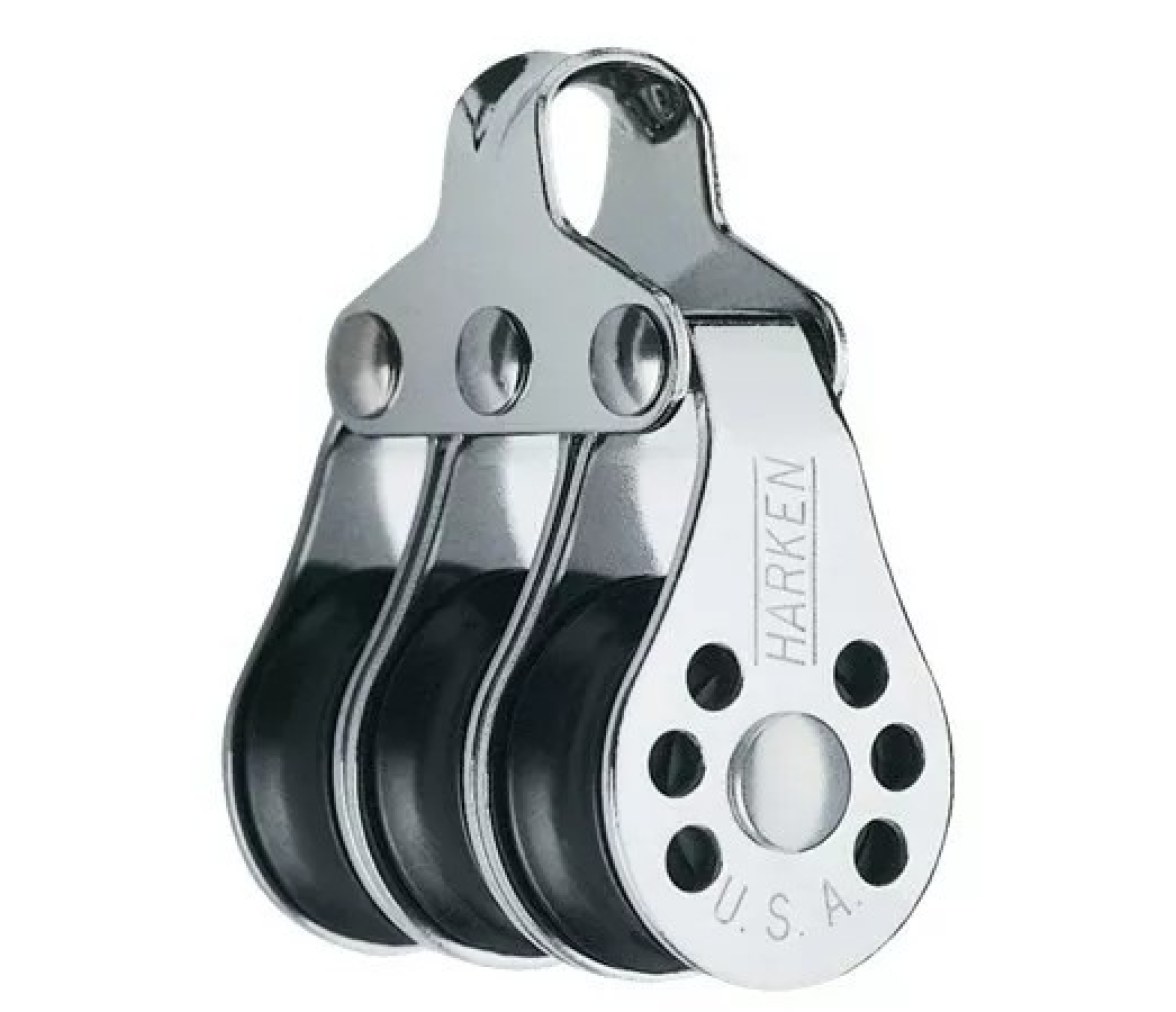 Harken 228F Polea triple de 22 mm