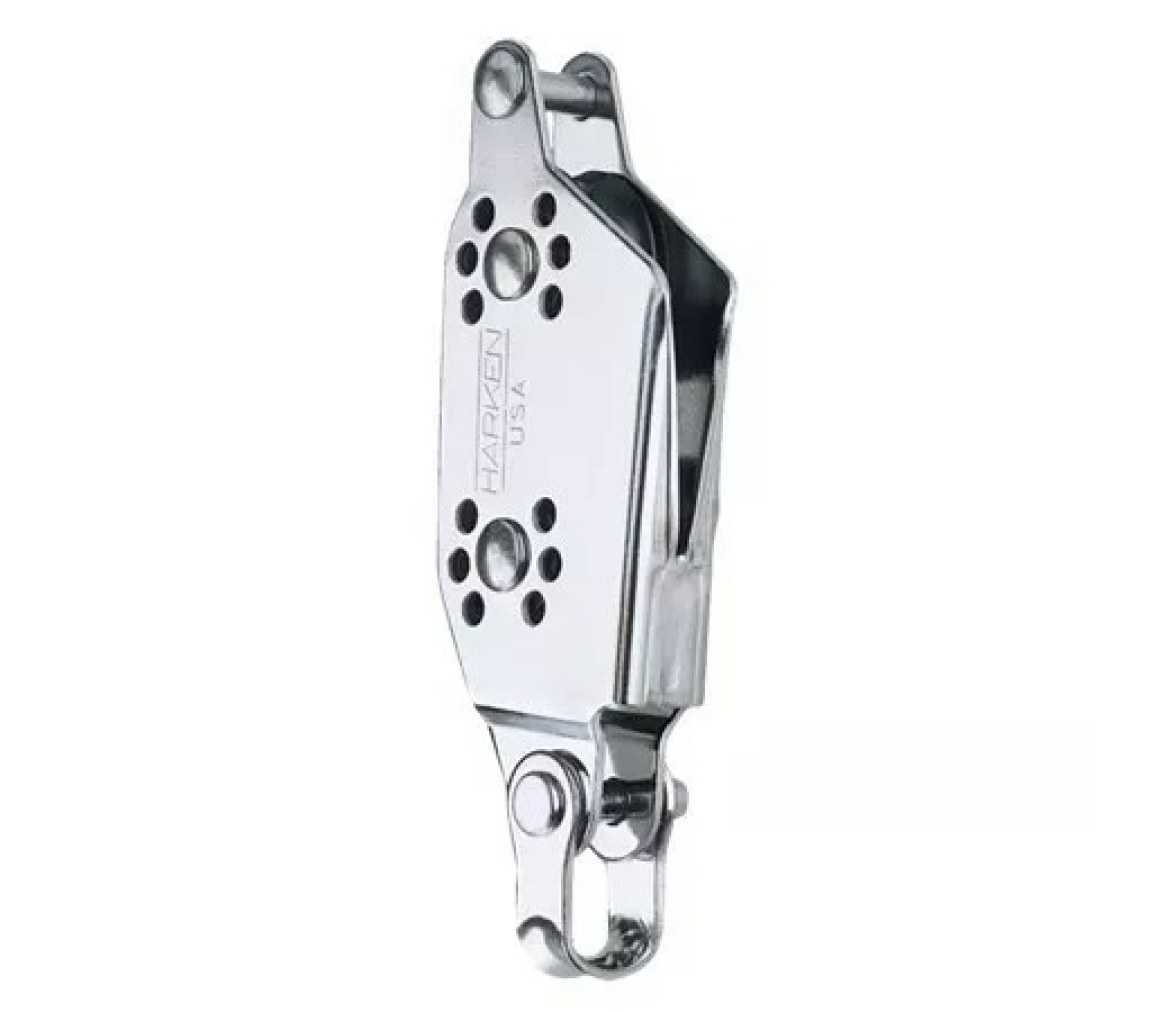 Harken 245 Polea de violín 22 mm con mordaza en V y gaza