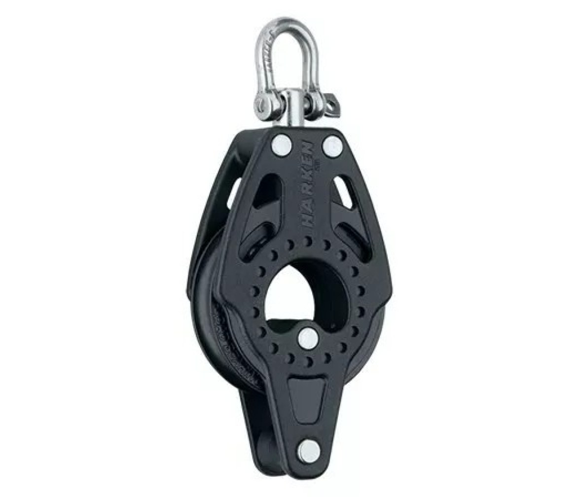 Harken 2601 Polea de 57 mm con giratoria y gaza