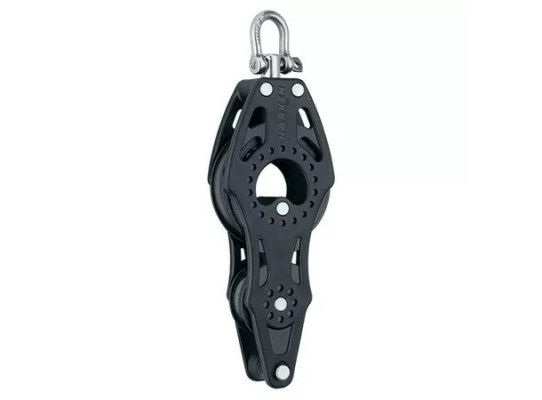 Harken 2622 Polea de violín 57 mm con roldana, giratoria y gaza