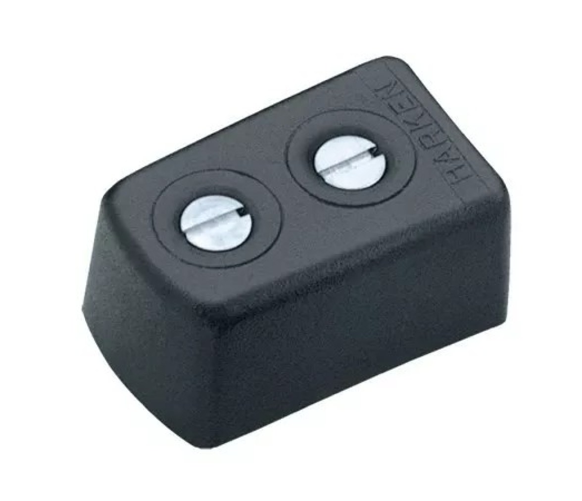 Harken 263 Tope 22 mm para carril bajo, juego de 2