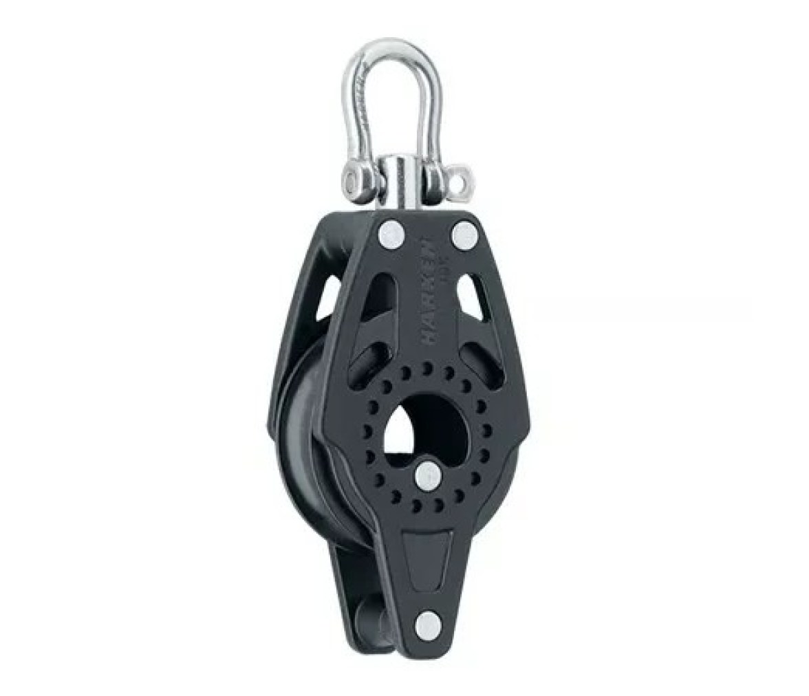Harken 2637 Polea de 40 mm con giratoria y gaza