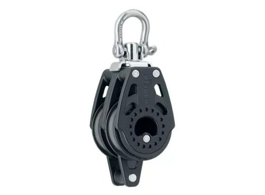 Harken 2639 Polea doble de 40 mm con roldana y gaza