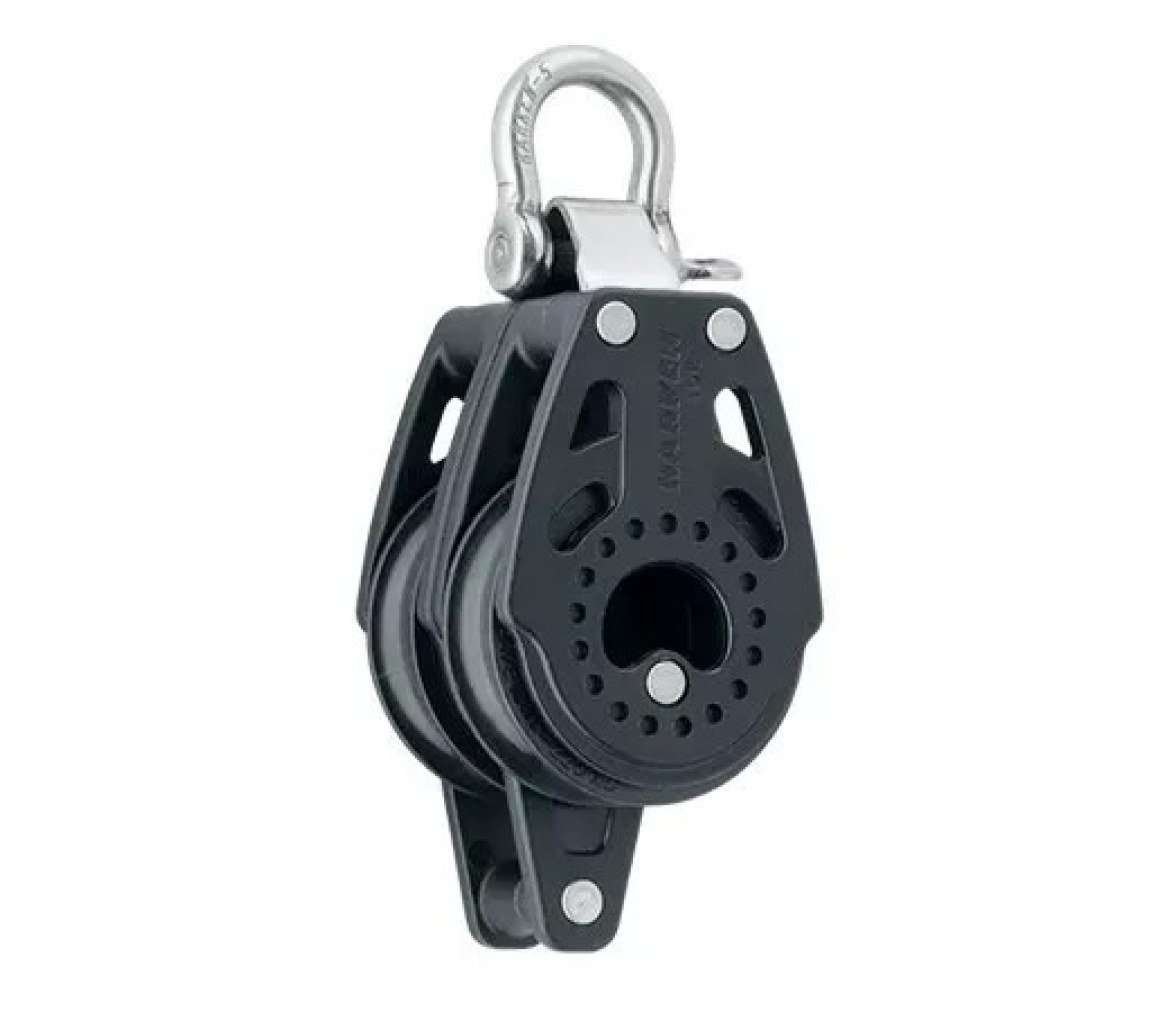 Harken 2643 Polea doble 40 mm con gaza