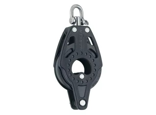 Harken 2661 Polea de 75 mm con giratoria y gaza