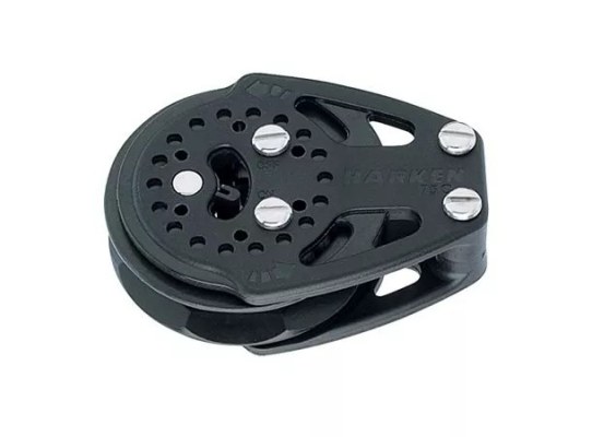 Harken 2672 Polea de costado con carraca de 75 mm