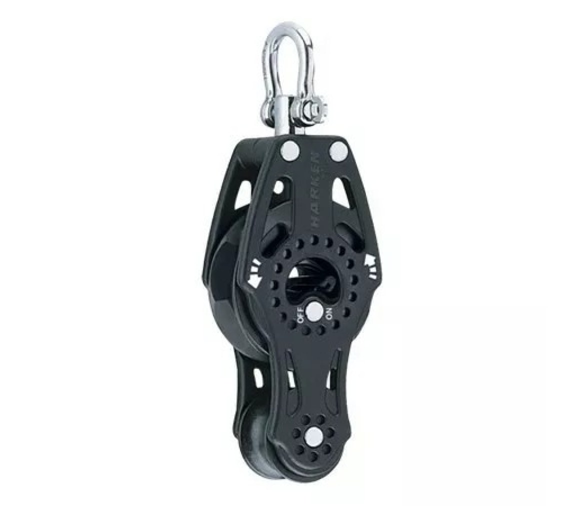 Harken 2673 Polea de violín con carraca y giratoria 57 mm