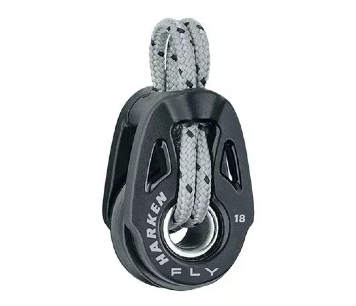 Harken 2698 Polea Fly de 18 mm con enganche suave